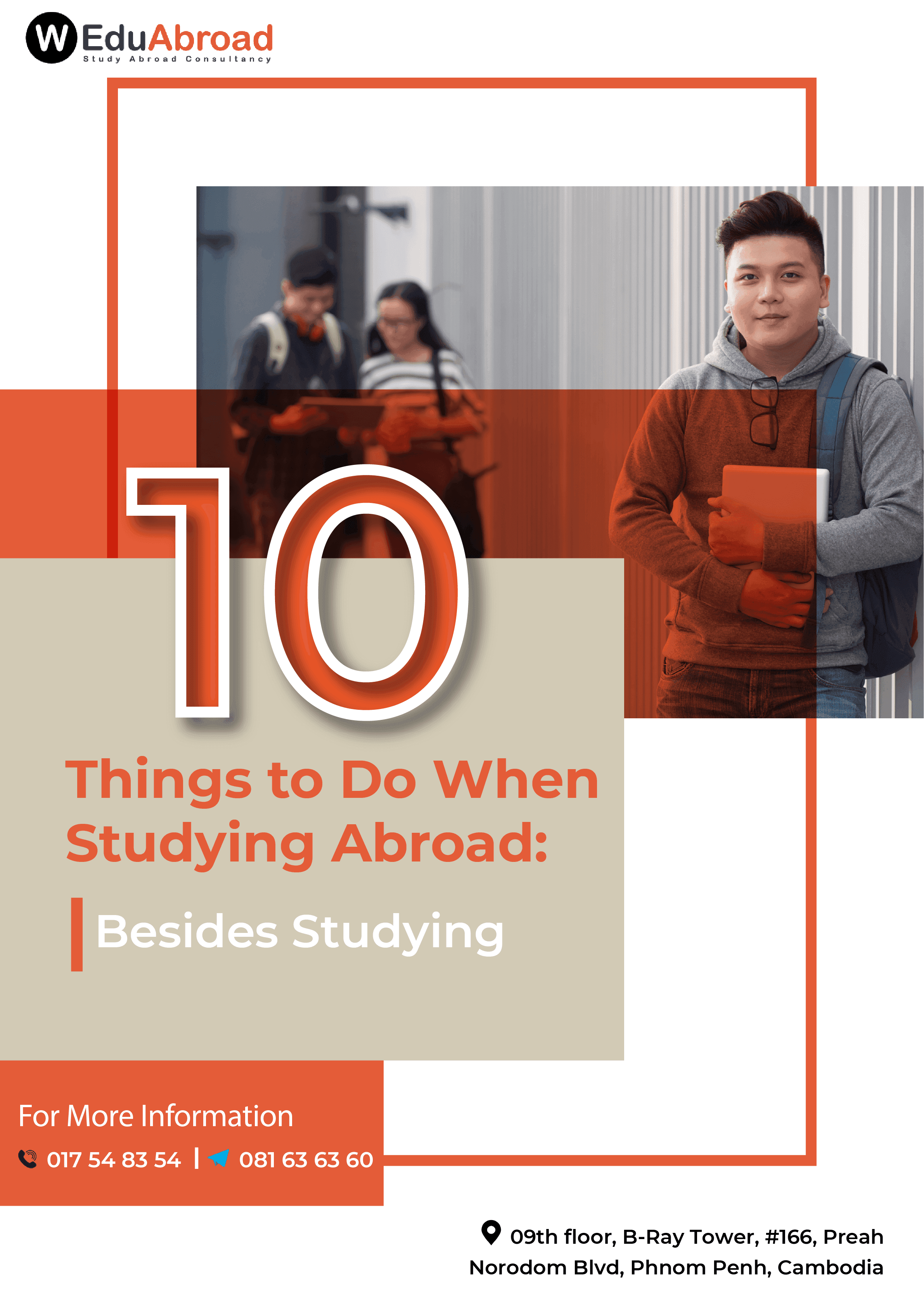 E-Book: 10 Things to Do When Studying Abroad: Beside Studying