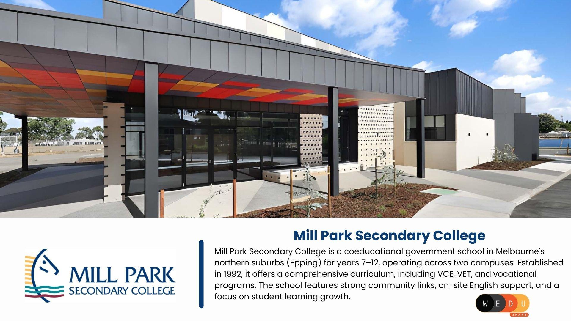 Mill Park Secondary College
