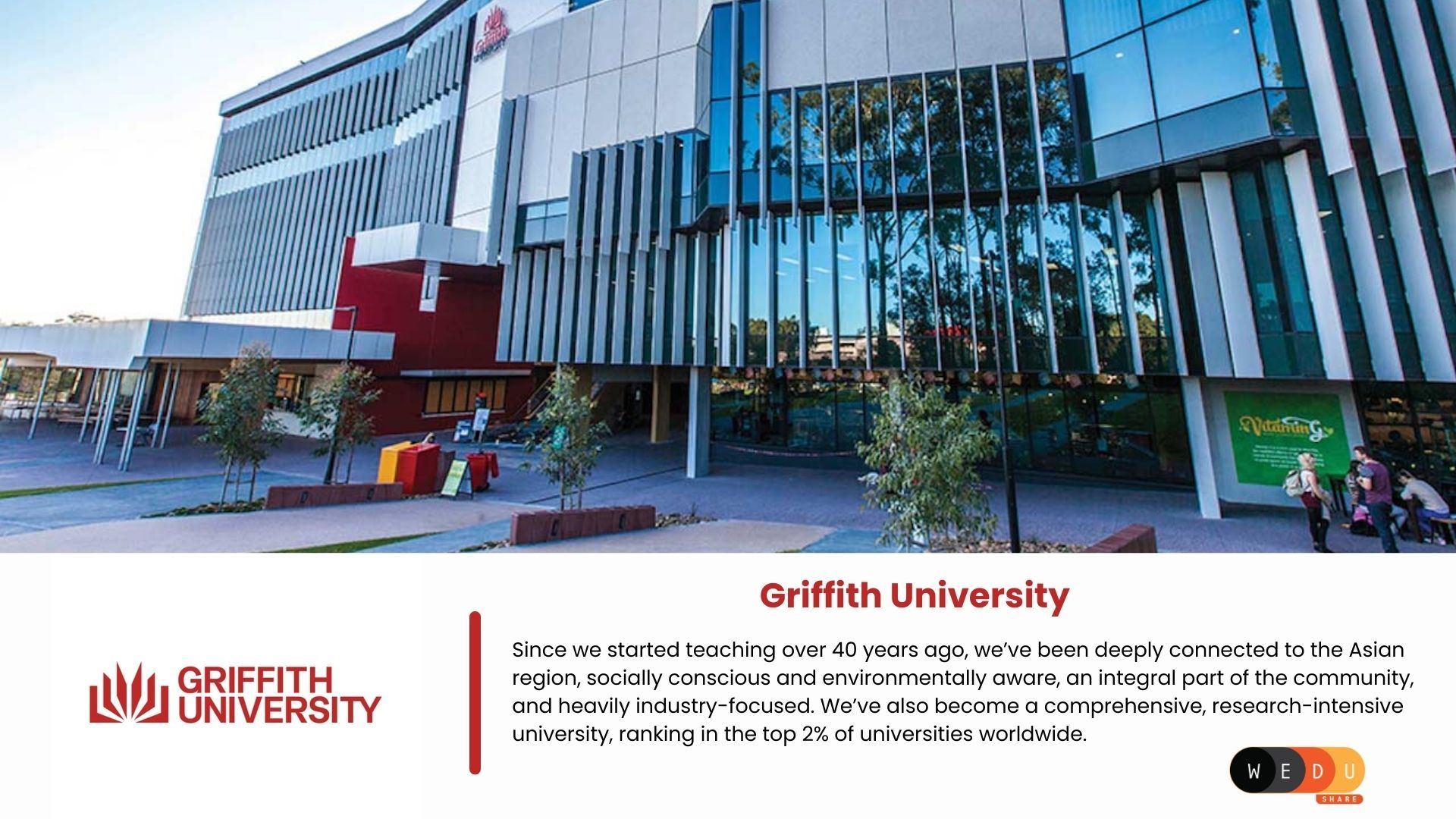 Griffith University | WEduShare