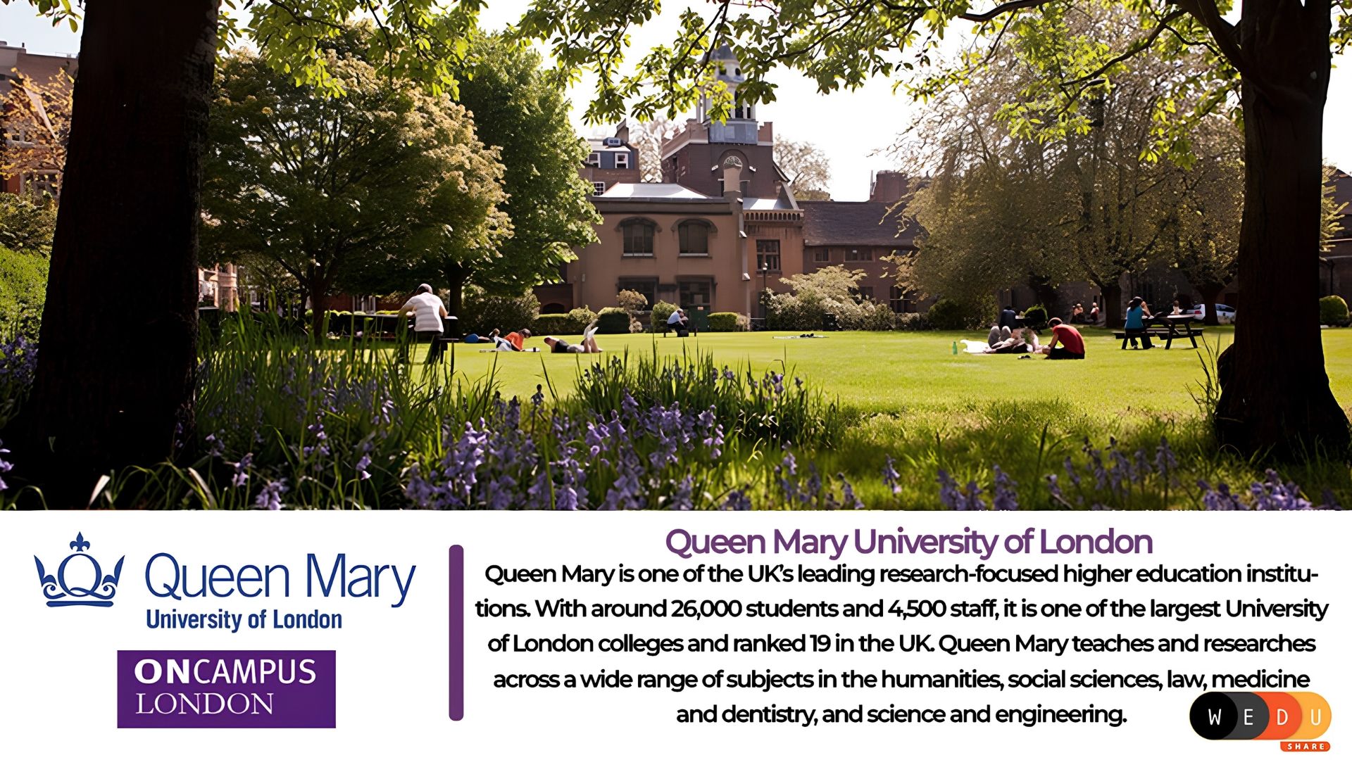 Queen Mary University of London | WEduShare
